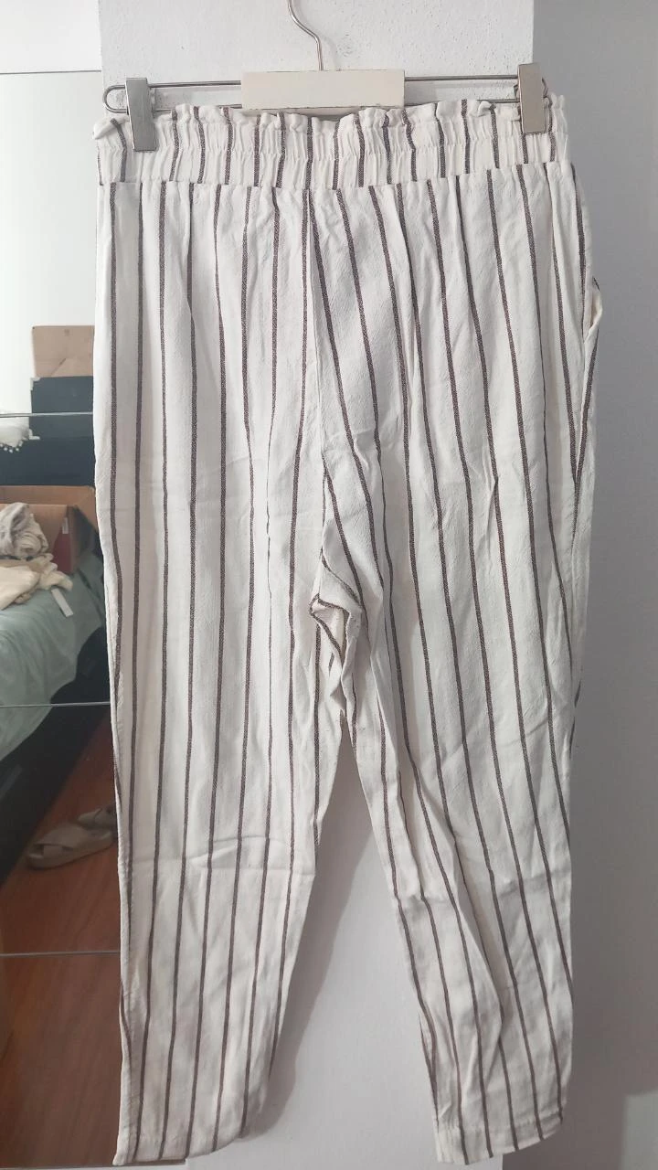 Pantalon à rayures Stradivarius - Taille S/36 | Calças às riscas – photo 3